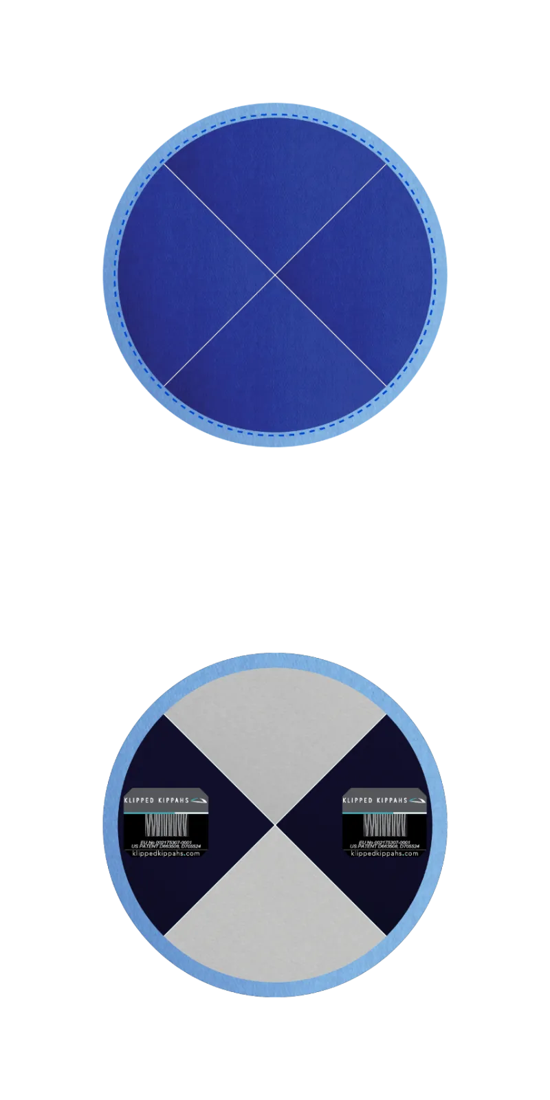 Custom Cotton Kippah - Customer's Product with price 5.11 ID zf4RXLAScvdoltD1pV5mcM_v