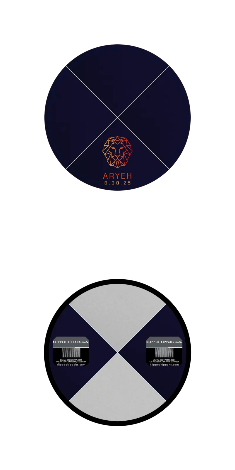Custom Cotton Kippah - Customer's Product with price 5.71 ID _V7TuhgN_-YscmJBP8Ri1auv