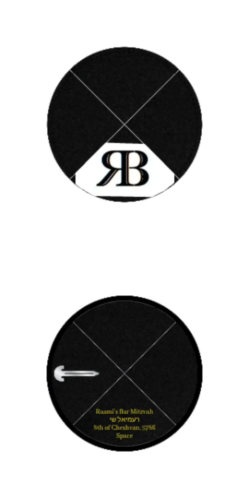 Custom Cotton Kippah - Customer's Product with price 4.53 ID PClovikPKE_TU9XYmPLH48sC