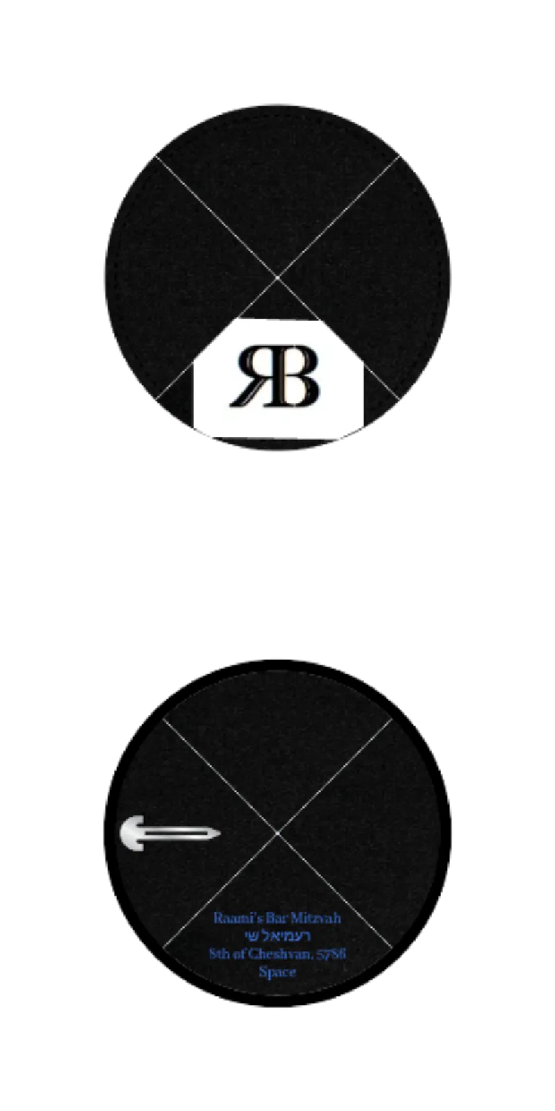 Custom Cotton Kippah - Customer's Product with price 4.53 ID wZdk4_E8_ww1c1xBiVUbUaJ4