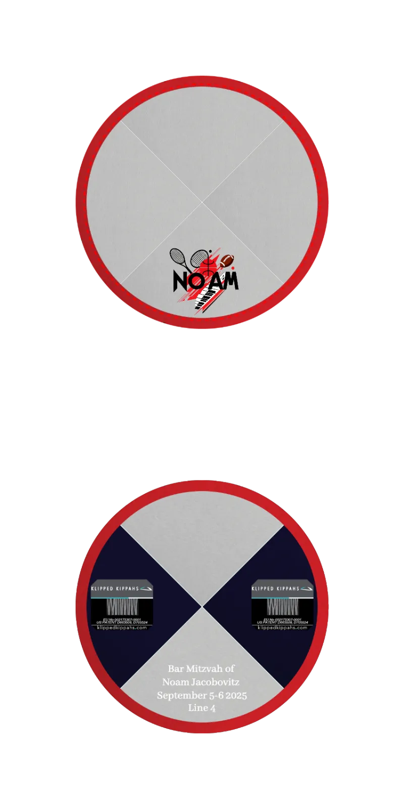 Custom Cotton Kippah - Customer's Product with price 5.71 ID Rfq2ga-qyuVTFb15_lzKRNqU