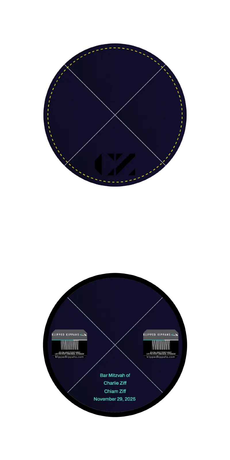 Custom Cotton Kippah - Customer's Product with price 5.71 ID 12kuLV969WDC8l3JaUVjh1EA
