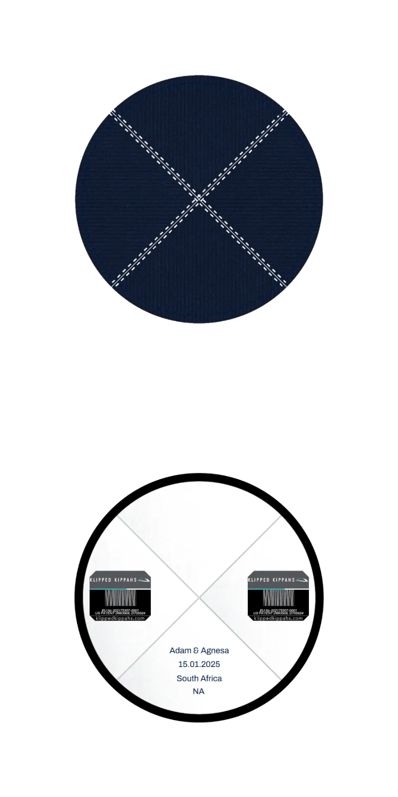 Custom Corduroy Kippah - Customer's Product with price 5.41 ID Fo2tSiBqiRSphnjxcL7NW3Pd