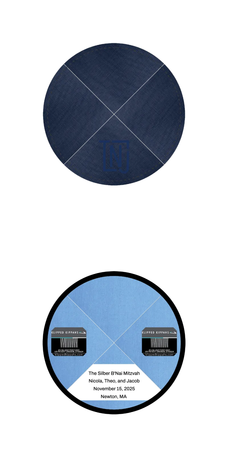 Custom Linen Kippah - Customer's Product with price 7.51 ID NPgeswY2_N0Fr0NMFZOdGup5