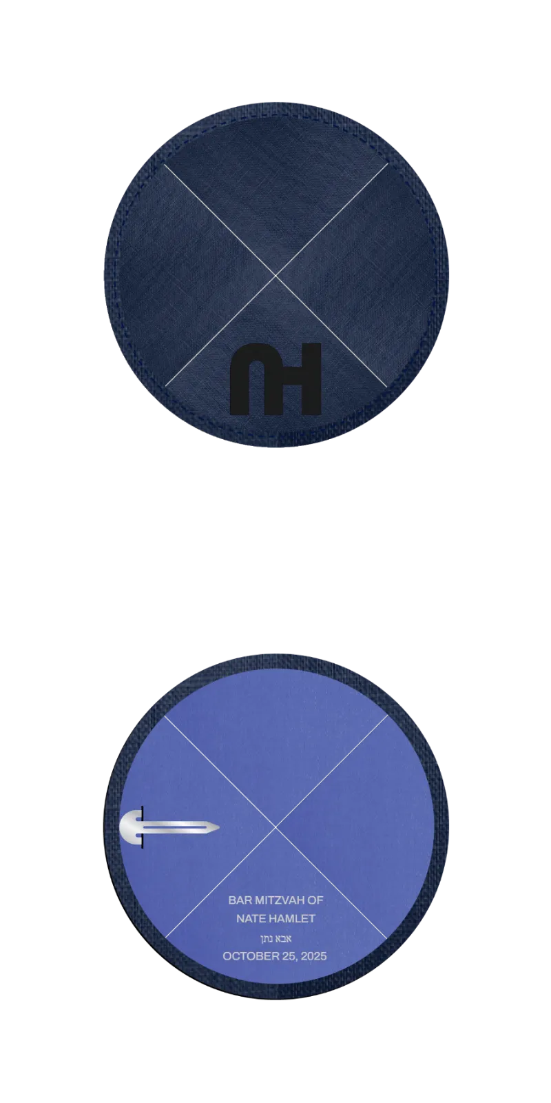 Custom Linen Kippah - Customer's Product with price 4.53 ID yL67NEhsfB5a5khaf2u6cJQb