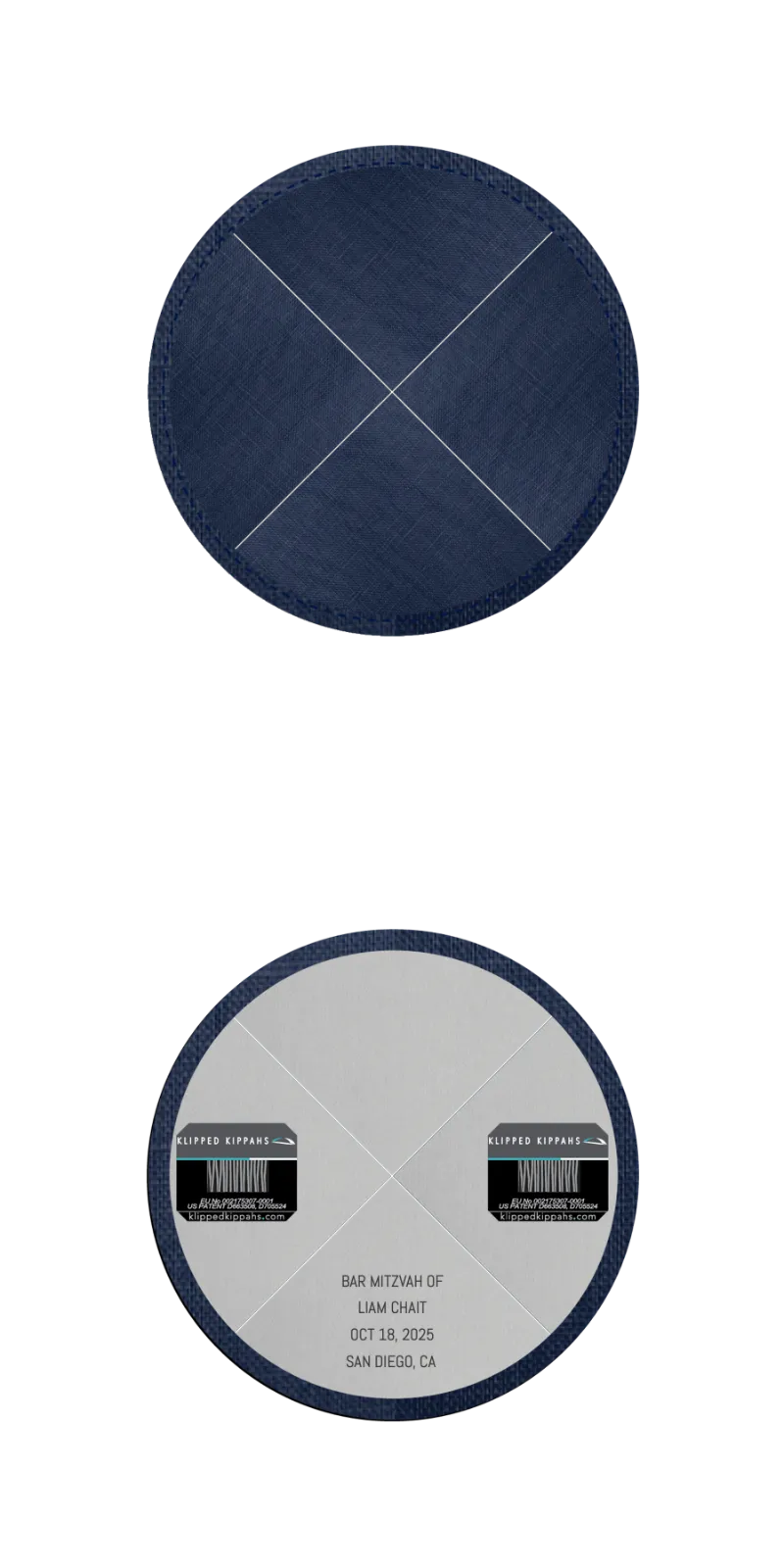 Custom Linen Kippah - Customer's Product with price 5.11 ID v1OfZox5gL9G4fEuem_sB8xE
