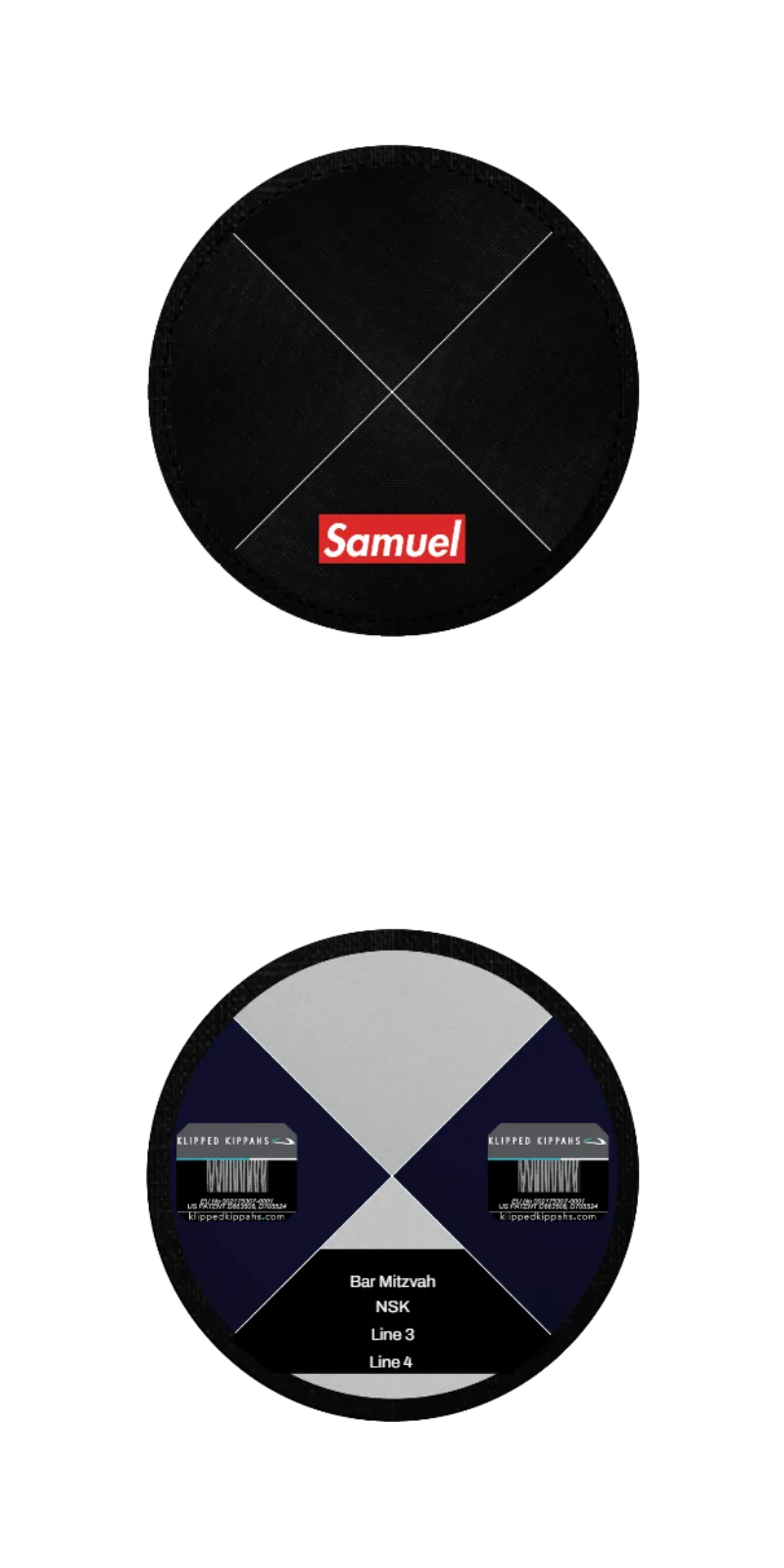 Custom Linen Kippah - Customer's Product with price 5.71 ID 4L5HyPD3ig1qKaKYfii4Gcd3