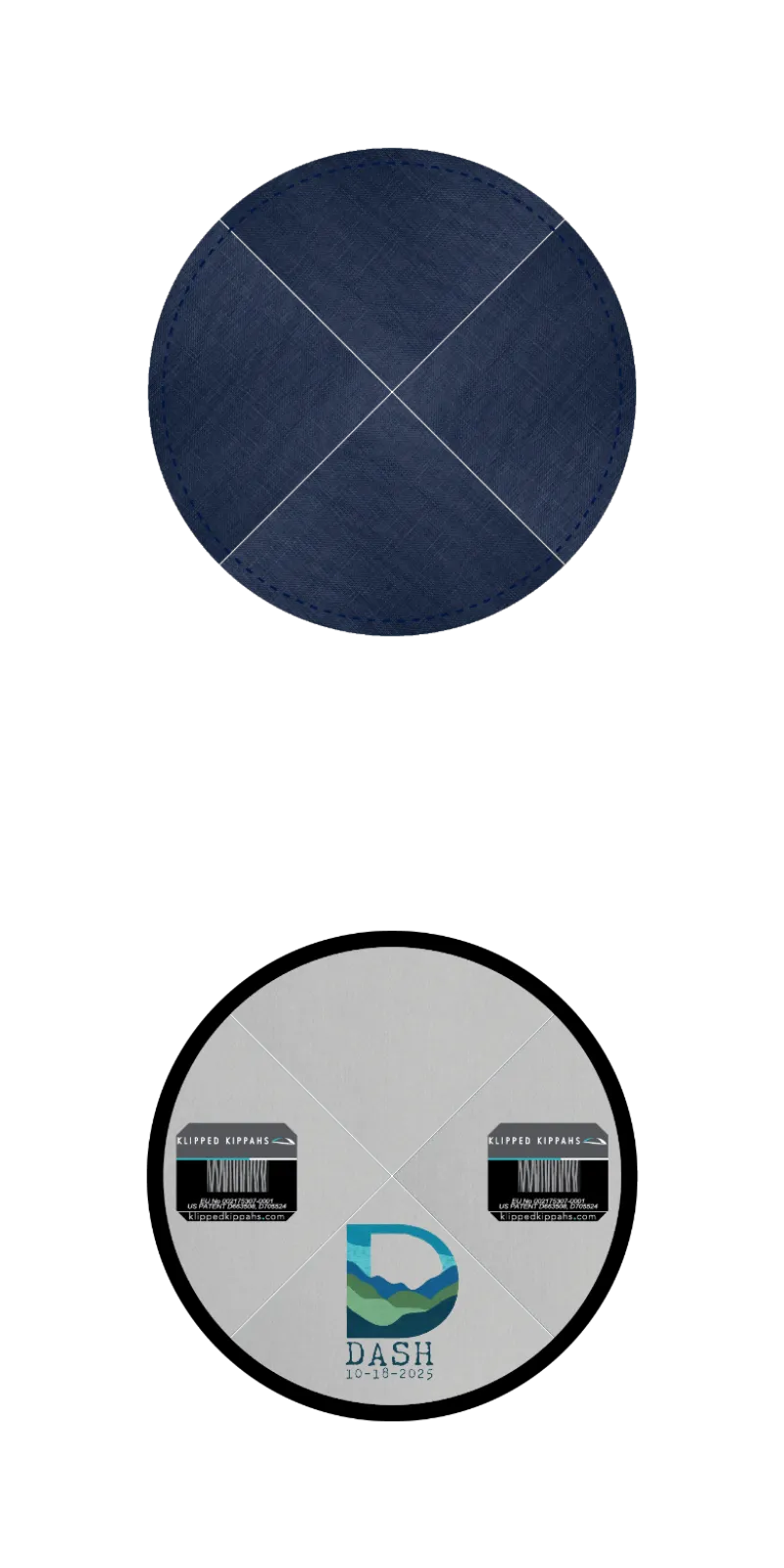 Custom Linen Kippah - Customer's Product with price 5.11 ID j0pEWIonPq71KCIPBgqgTnqX