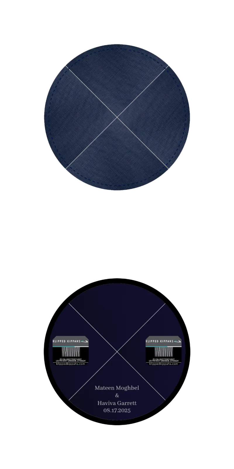 Custom Linen Kippah - Customer's Product with price 5.11 ID GEuNHv5NoTAOej9JwZuMywon
