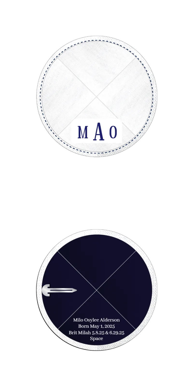 Custom Linen Kippah - Customer's Product with price 4.53 ID QlPpSVOfPG1FSlIiNACHG-iG