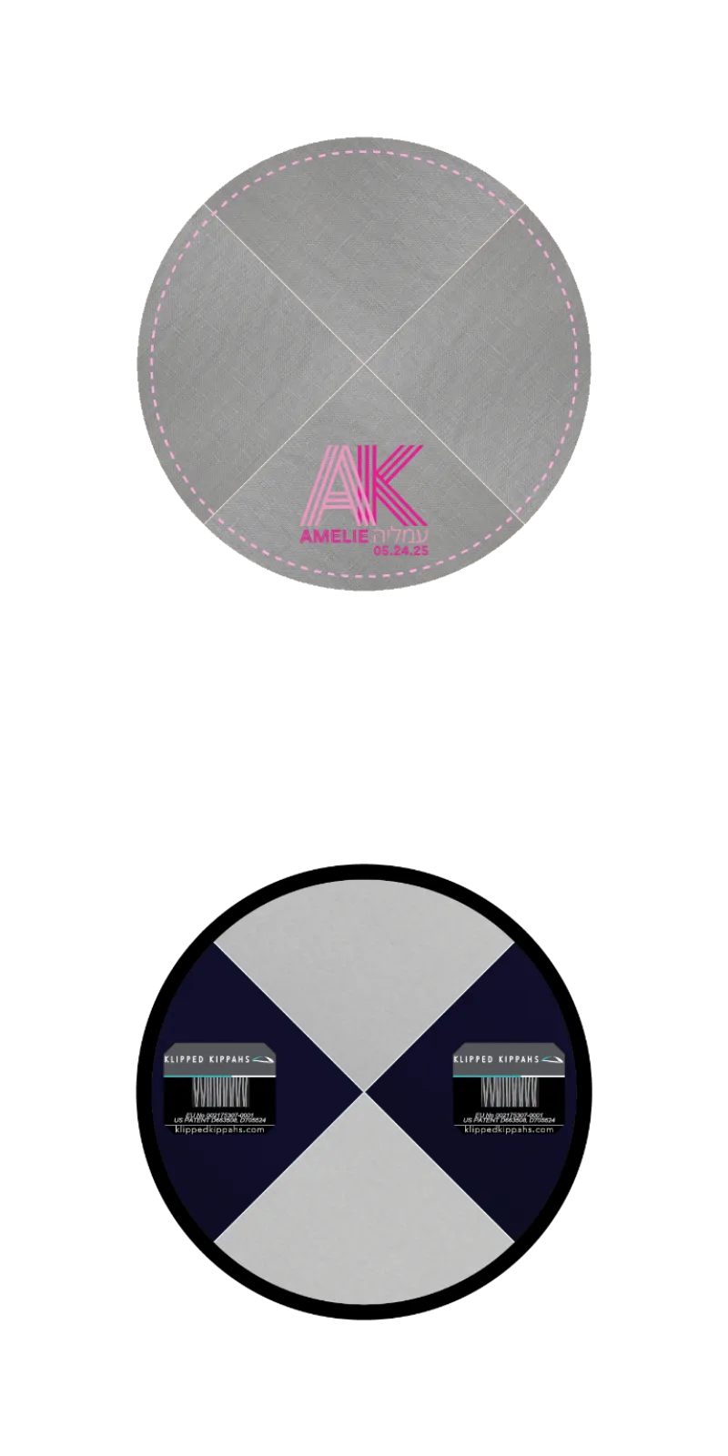 Custom Linen Kippah - Customer's Product with price 5.71 ID spBAPw_A-6dKjtRL06zsDkGk
