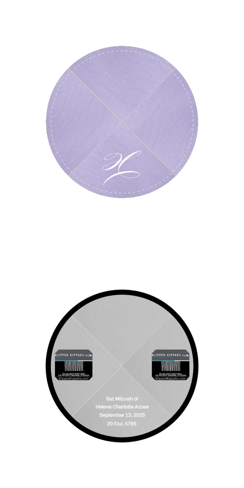 Custom Linen Kippah - Customer's Product with price 7.51 ID RI734s9oLQbGV-NHdg3RhHqE