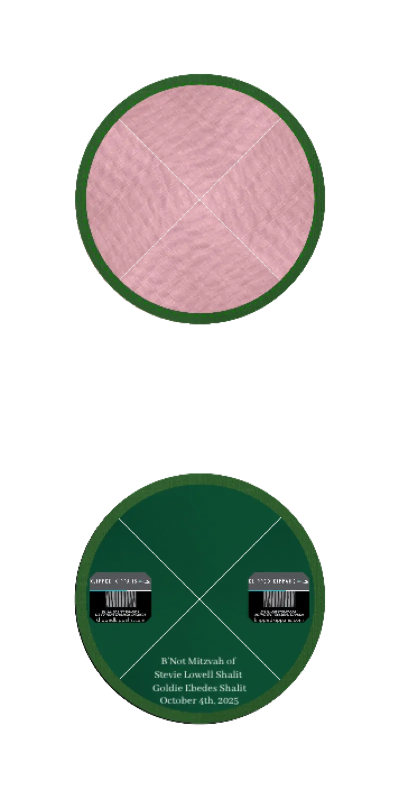 Custom Linen Kippah - Customer's Product with price 5.11 ID A4EFailqXxhuOyEvAH_lNWTC