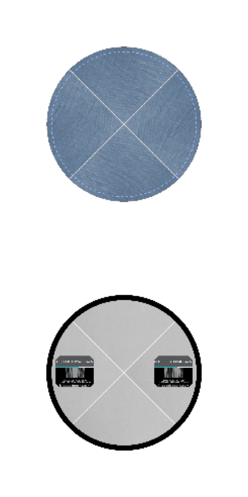 Custom Linen Kippah - Customer's Product with price 5.11 ID MTix-J9-Fwb_ggdQpIghXg8a
