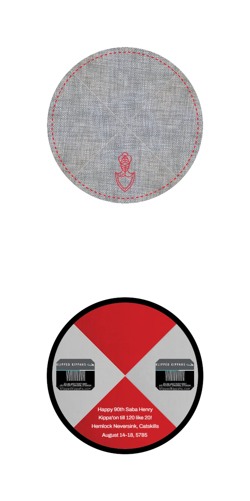Custom Linen Kippah - Customer's Product with price 7.51 ID uLv3mLdsQRASpixyxddR_xAj