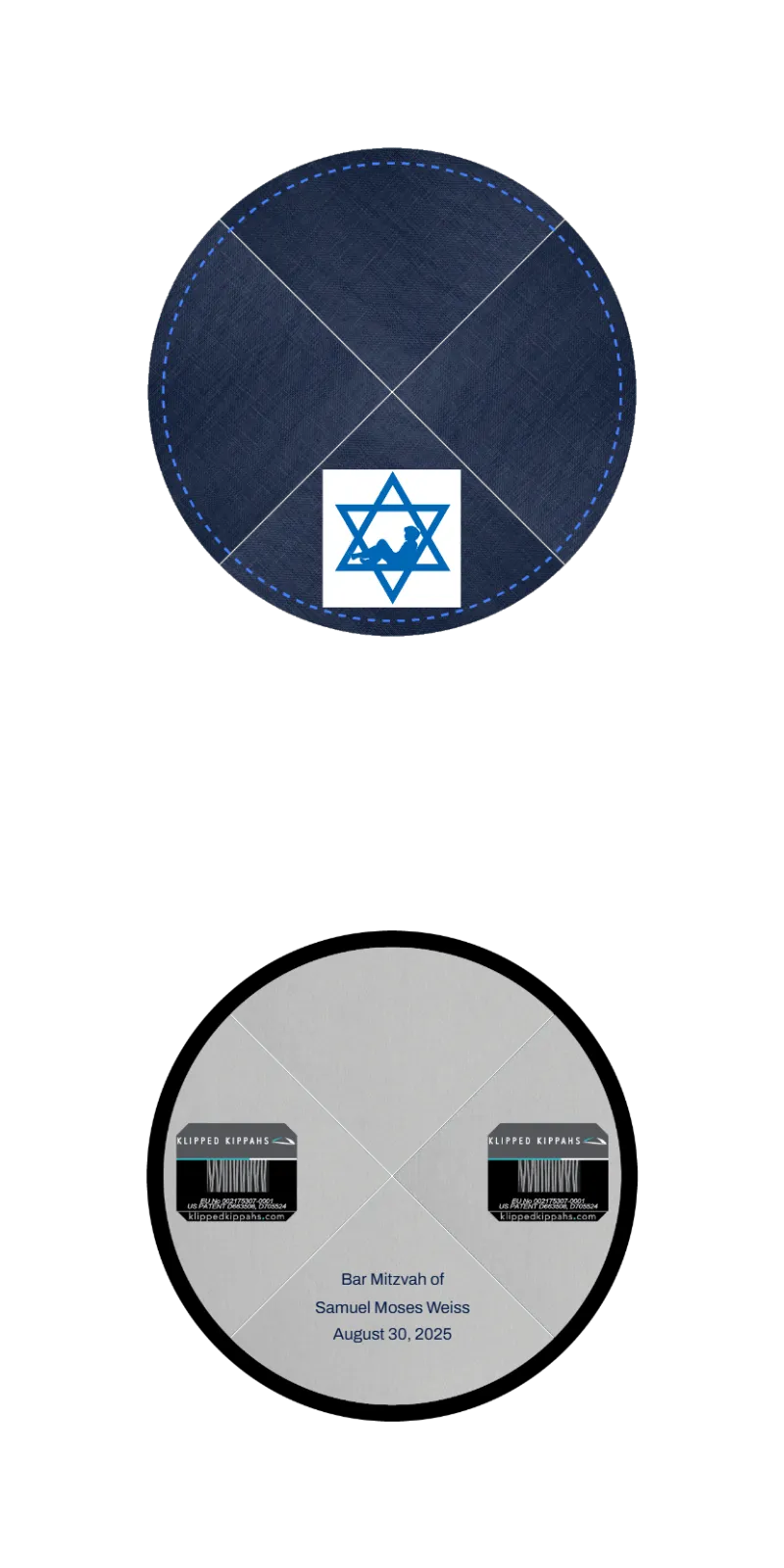 Custom Linen Kippah - Customer's Product with price 5.71 ID fdMTAOAtFar0znN4SSRvj4AX