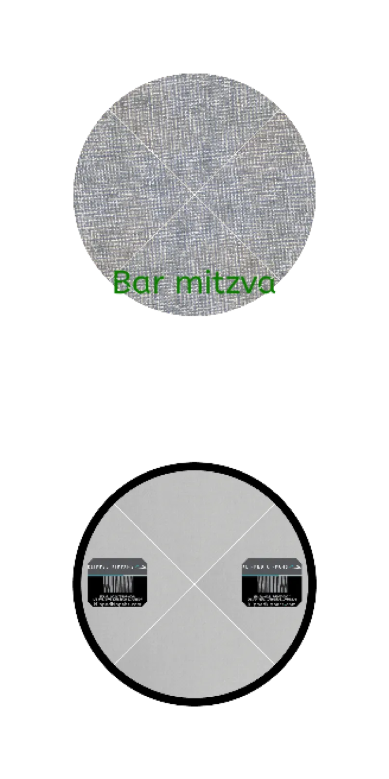 Custom Linen Kippah - Customer's Product with price 5.71 ID DbjCfhsggeqF1lFXTN-H4I_N