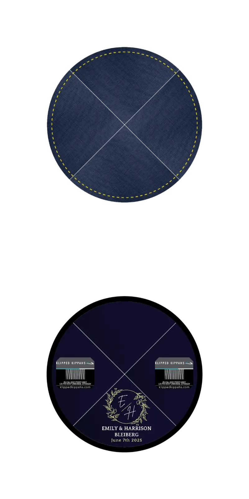 Custom Linen Kippah - Customer's Product with price 5.11 ID XL2fOs0S_5F8KKd8hAqNofVt