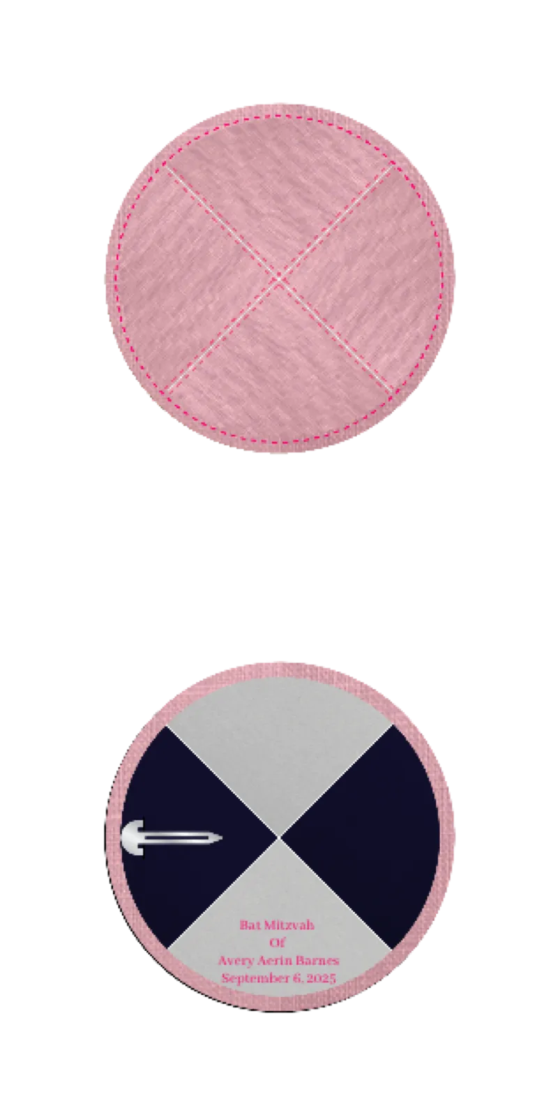 Custom Linen Kippah - Customer's Product with price 4.23 ID OZFKIlpUKCM9nY9gcWI300NA