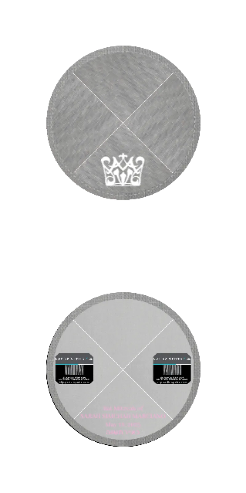 Custom Linen Kippah - Customer's Product with price 5.71 ID lxOcT98V9B_ja2QXFJf_APYr