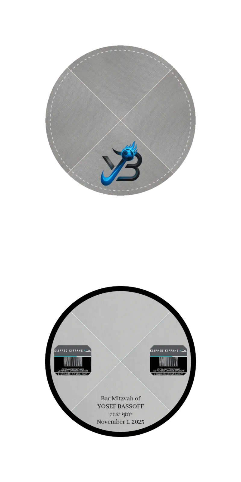 Custom Linen Kippah - Customer's Product with price 5.71 ID c7vky76rfoFG5Vo2Qwpfvp_8