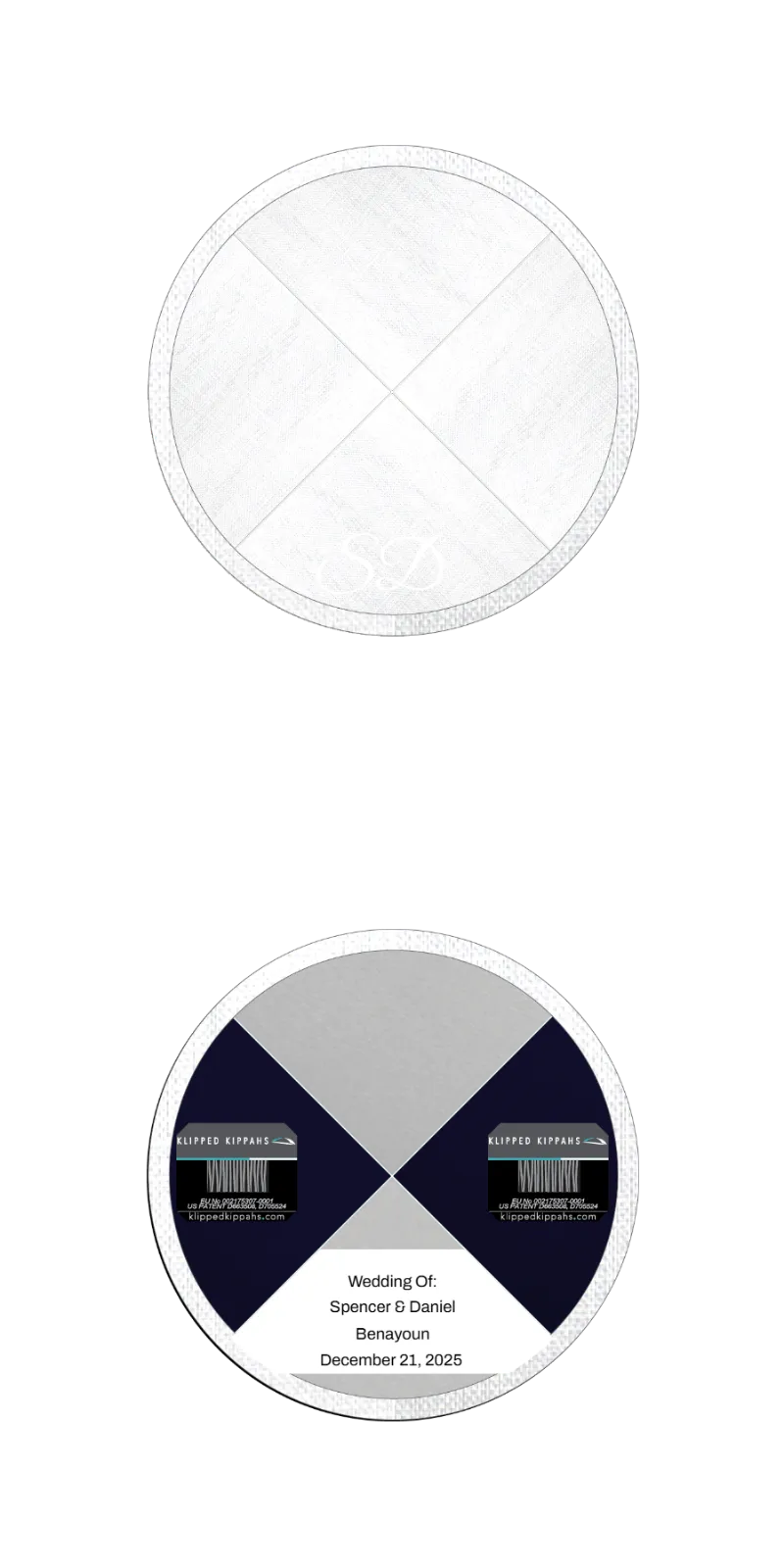 Custom Linen Kippah - Customer's Product with price 5.71 ID 1gPEMIhcruohC9dcV3mNNVdv