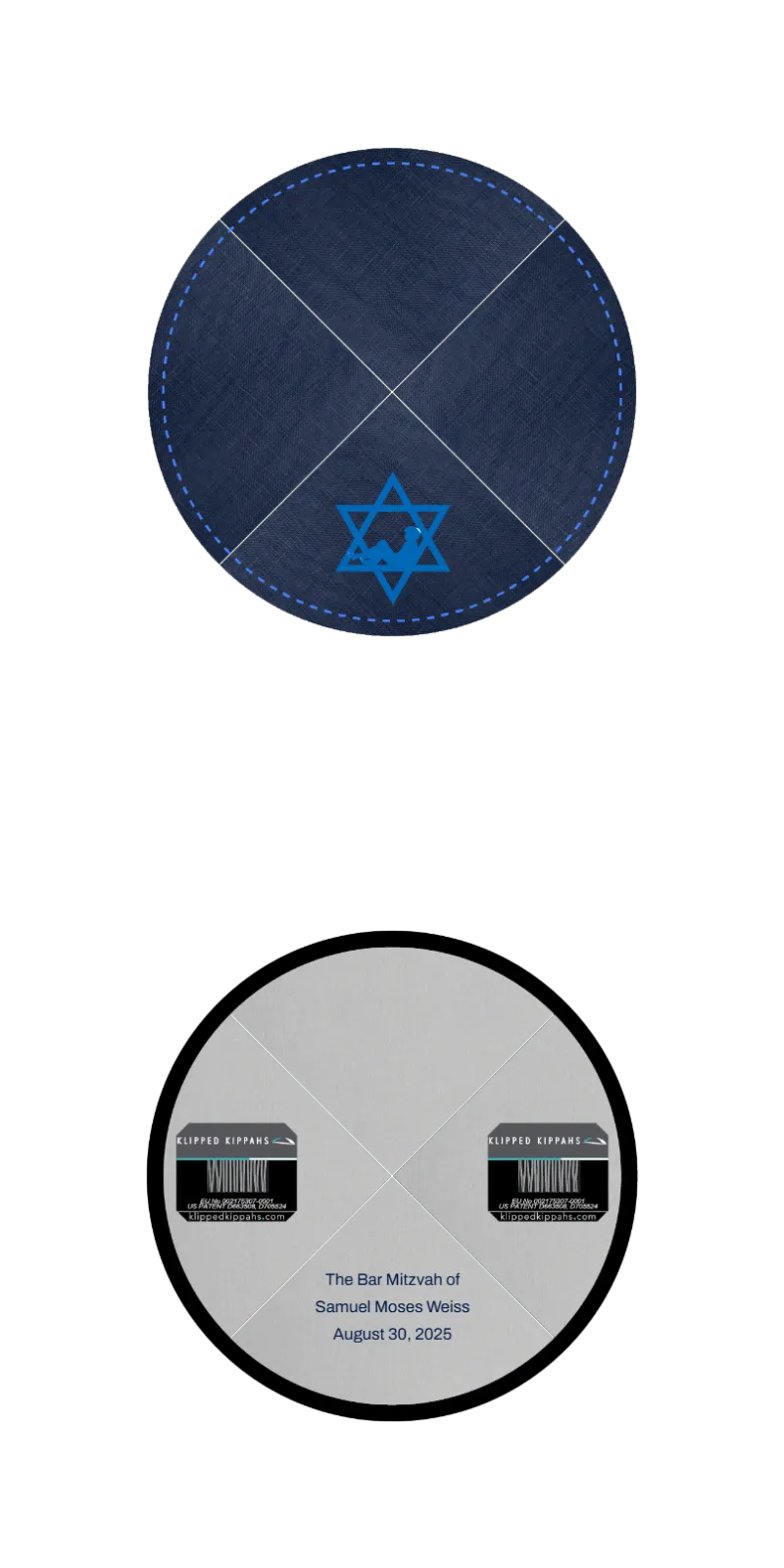 Custom Linen Kippah - Customer's Product with price 5.71 ID fWH3WbdCIN_uGmKVmriF0ndl