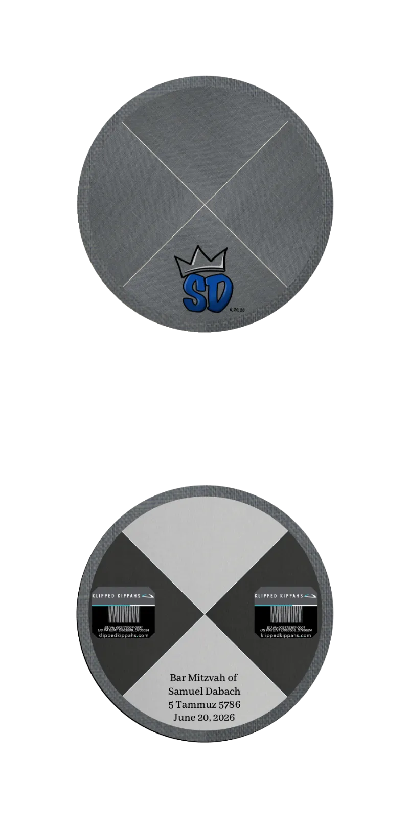 Custom Linen Kippah - Customer's Product with price 5.71 ID SqJkTGdTLmplOHJJ9cXW0Lij
