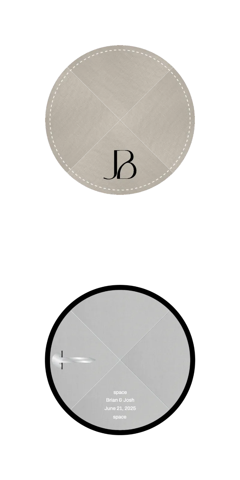 Custom Linen Kippah - Customer's Product with price 4.53 ID sLwJMrFcC1FX_RJ2HdjotMLf