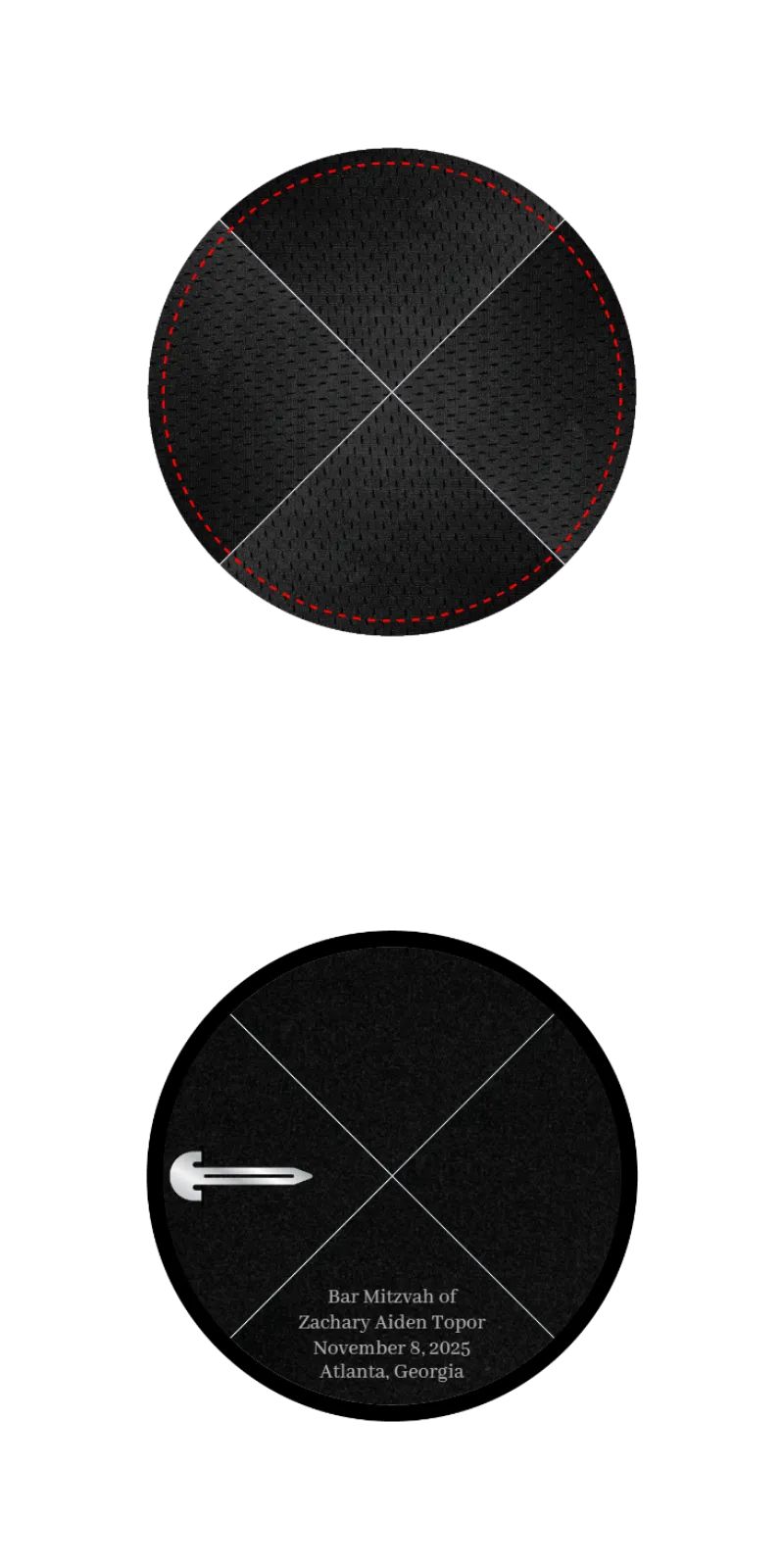 Custom Mesh Kippah - Customer's Product with price 3.93 ID sg4M2SElnK8EGrOl_1GnKsHu