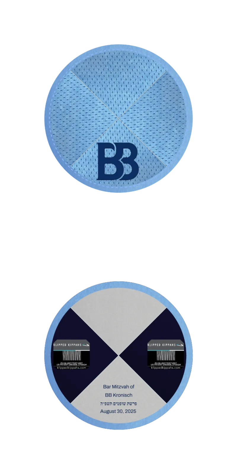 Custom Mesh Kippah - Customer's Product with price 5.71 ID QfD42EznJjJNnak5ny0kpEYB