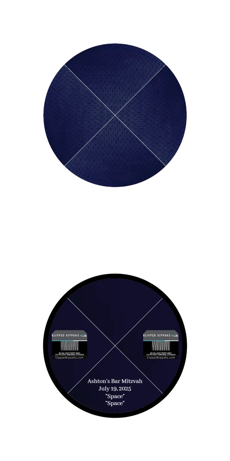 Custom Mesh Kippah - Customer's Product with price 5.11 ID 1AxfG47vE5g6X6uu73FVuxwr