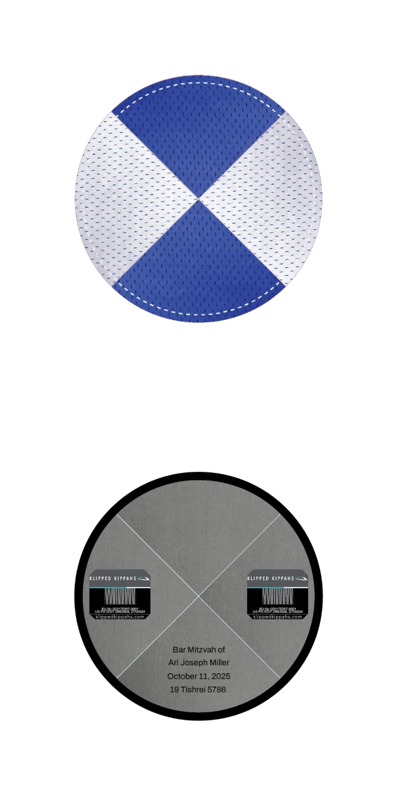 Custom Mesh Kippah - Customer's Product with price 5.11 ID xeLfHx7FQm_L4qC2vxgr1iAH
