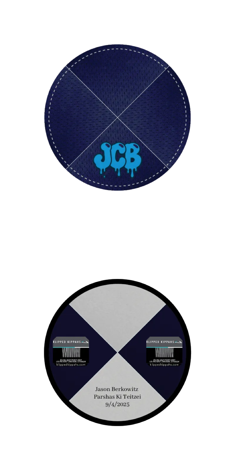 Custom Mesh Kippah - Customer's Product with price 7.51 ID l6yNk3uCj4Bulnk_a6Rfvecs