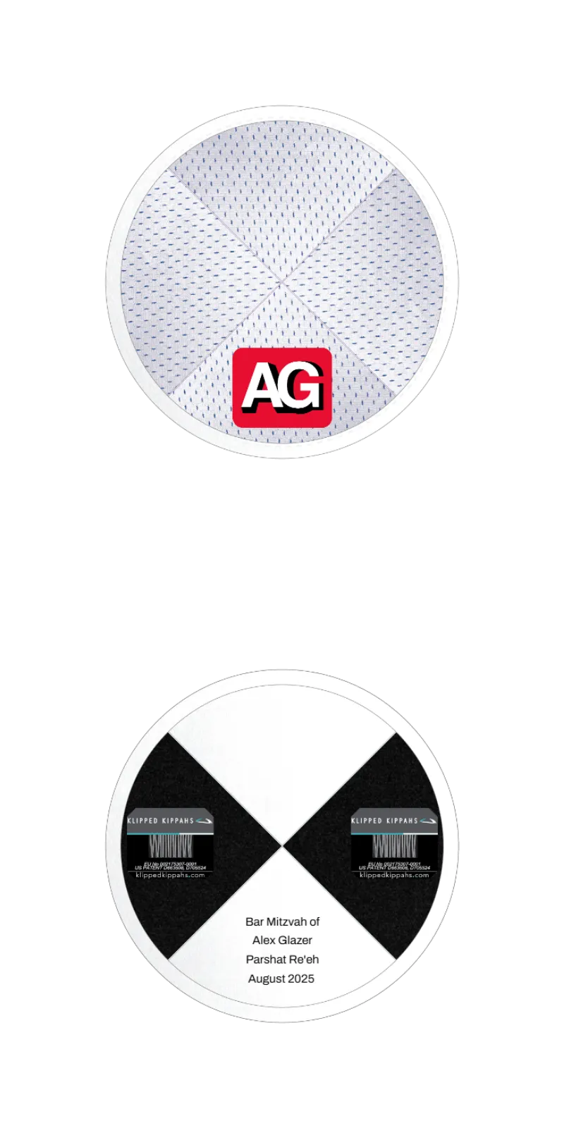 Custom Mesh Kippah - Customer's Product with price 5.71 ID OPZ2sASuISu7-fpMuuj_IbH2