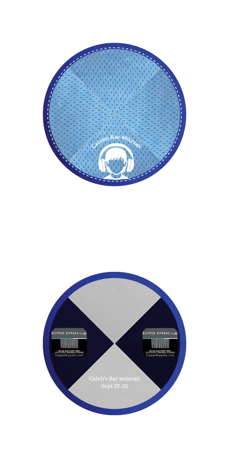 Custom Mesh Kippah - Customer's Product with price 5.71 ID CMZzysOIRpJilGkwGuRvcu54