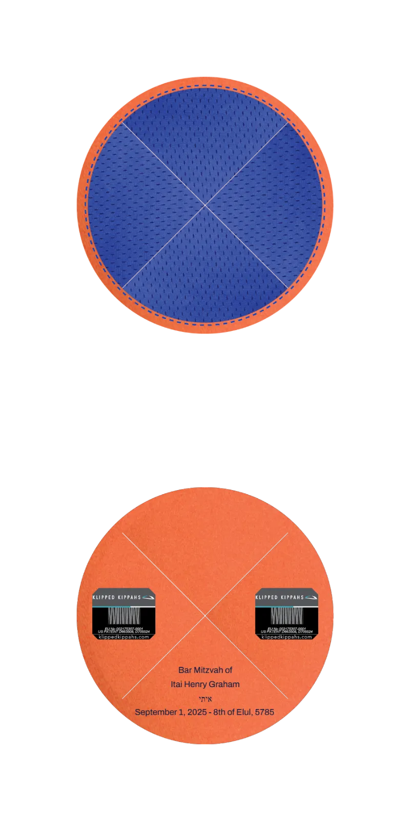 Custom Mesh Kippah - Customer's Product with price 5.11 ID uK1M4C7dVEAGZ56qolymTKv5