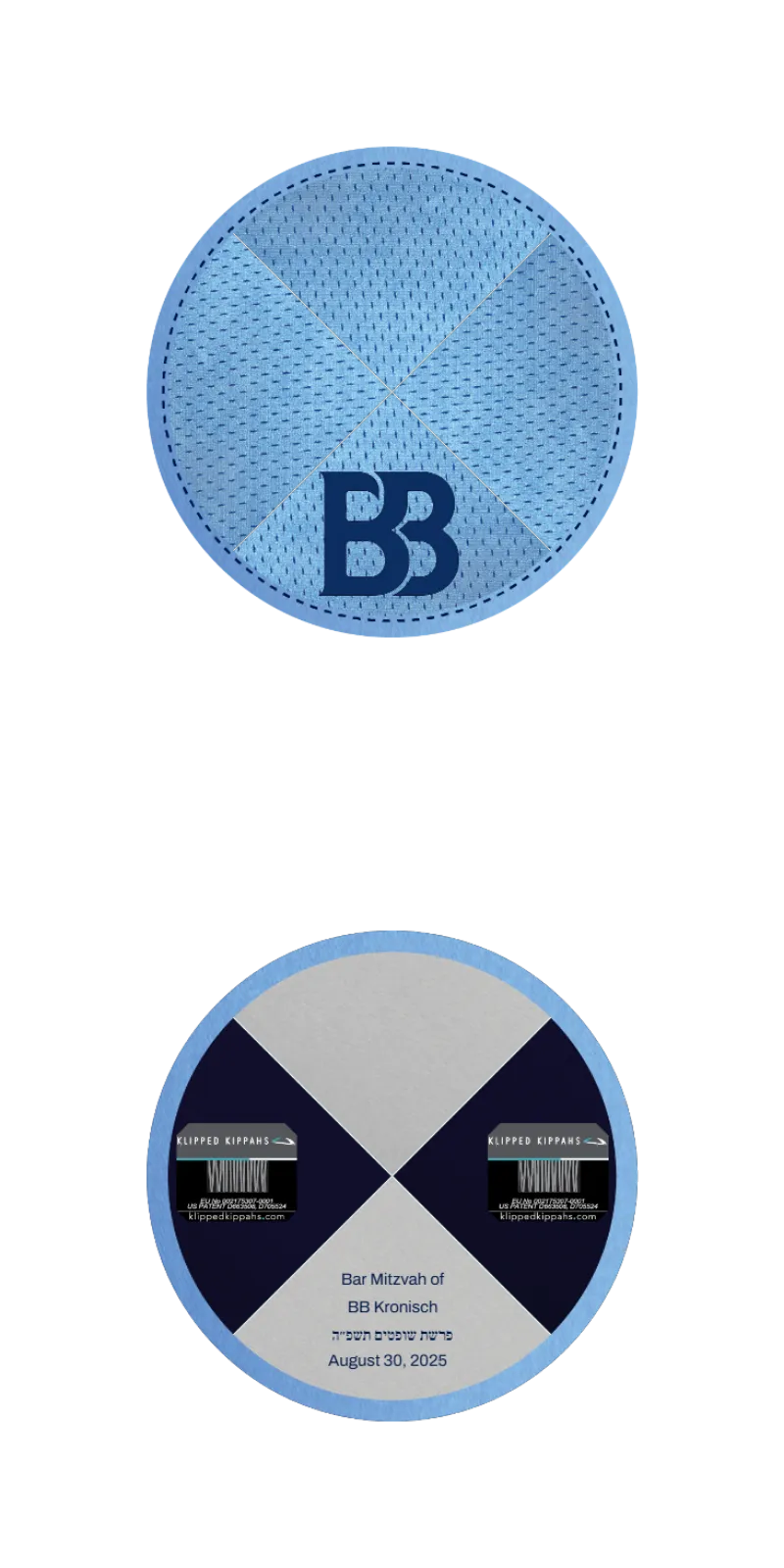 Custom Mesh Kippah - Customer's Product with price 5.71 ID hjKBEOfF2D1vB9O-qnlC791L