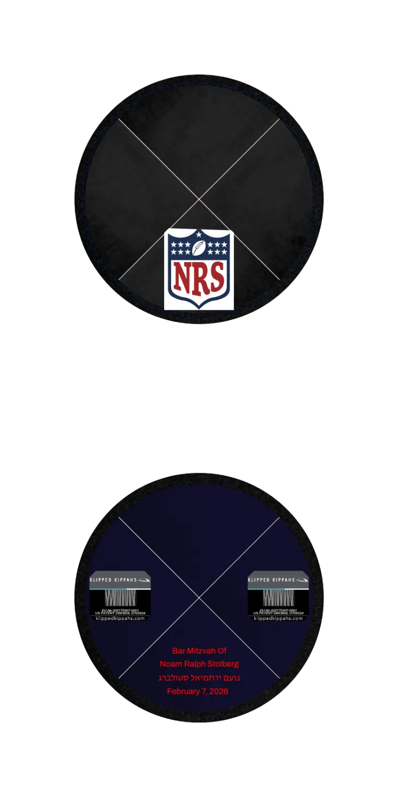 Custom Velvet Kippahs - Customer's Product with price 5.95 ID yYc1ZR8sOuBBv_PtUChUCOdo