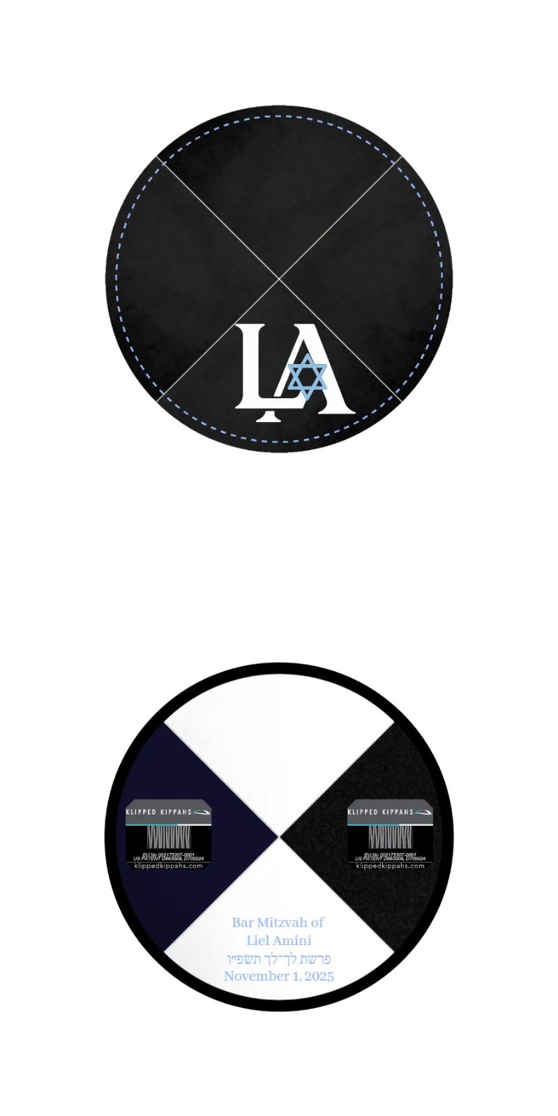 Custom Velvet Kippahs - Customer's Product with price 5.95 ID iBLLRBodPoqKawxC5Cl-tJhT