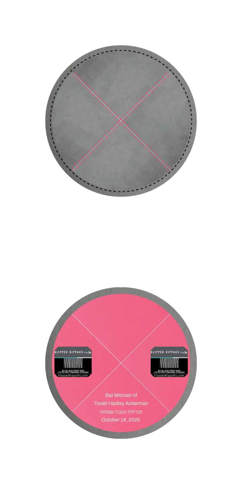 Custom Velvet Kippahs - Customer's Product with price 5.65 ID _m2RHReT_8STmoIpM-kcdI9j