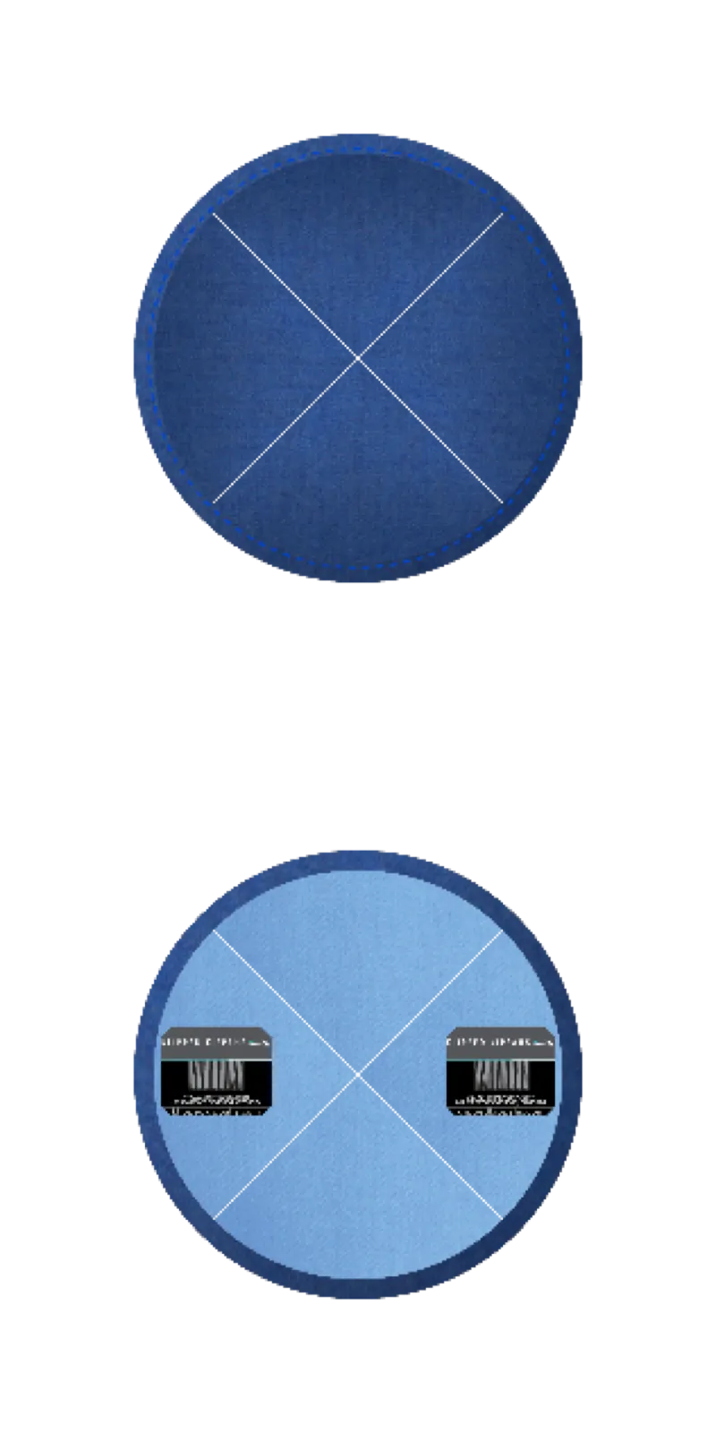 Custom Denim Kippah - Customer's Product with price 6.91 ID CIIHrKpIHUgDNKcbezNWkq1Z