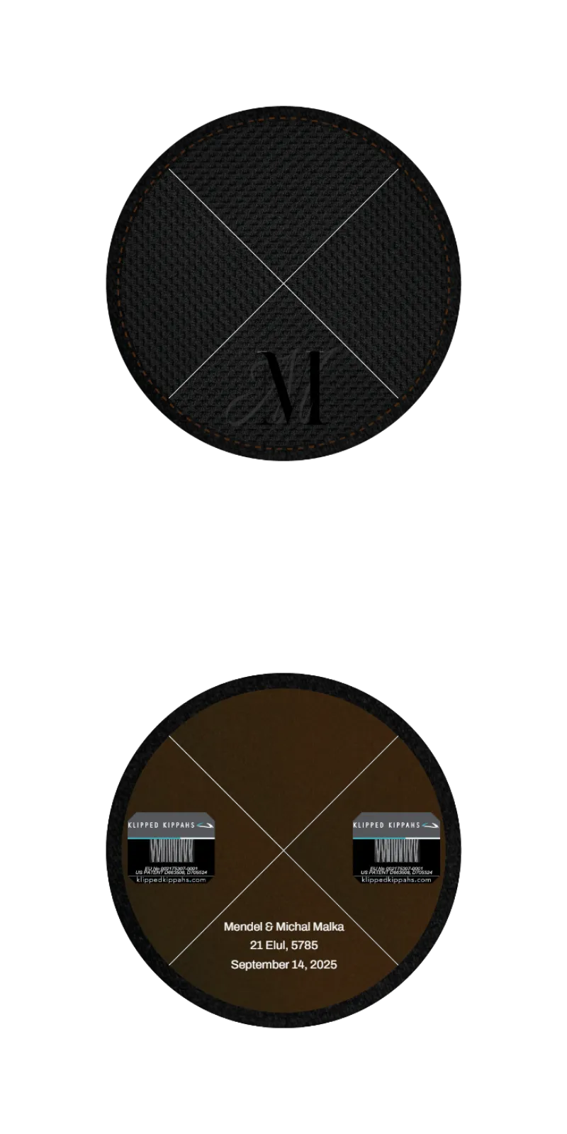 Custom Cotton Mesh Kippah - Customer's Product with price 7.51 ID EHOmii76FsZHO4785SD9PsFF