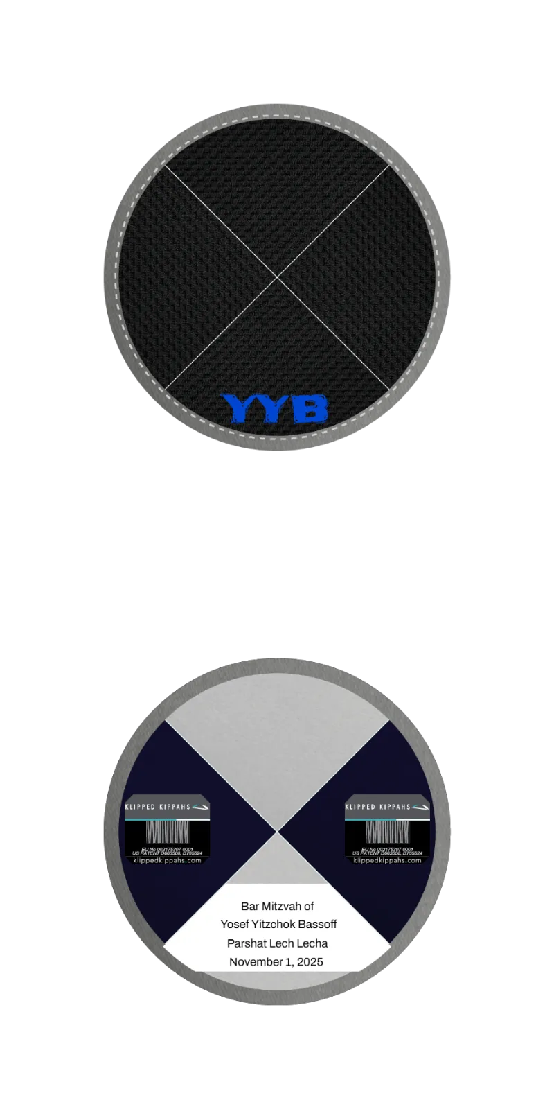 Custom Cotton Mesh Kippah - Customer's Product with price 5.71 ID dAx9PkVXuxOA19hLcJcpzmp7