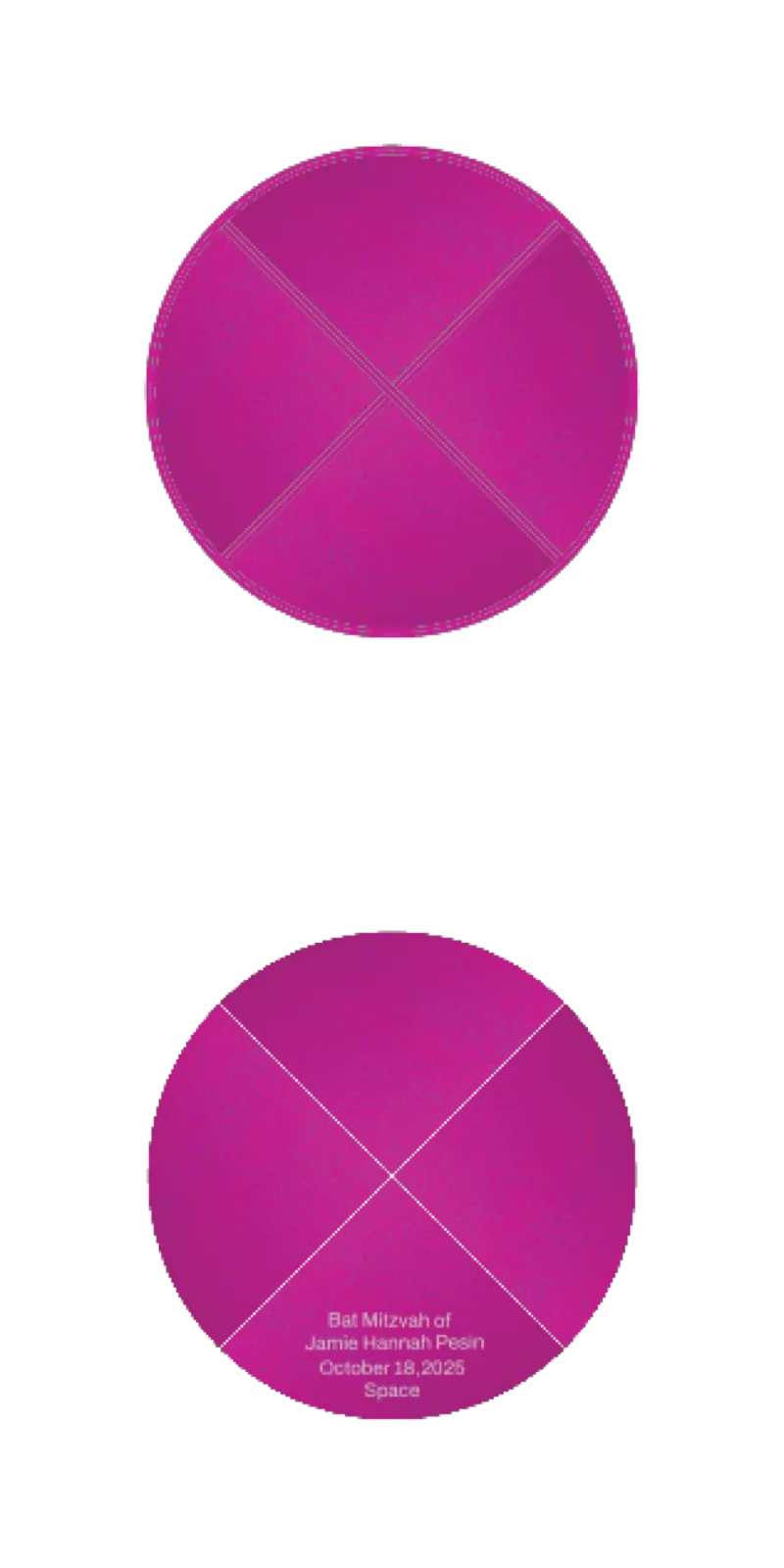 Custom Suede Kippah - Customer's Product with price 3.93 ID tk7hamHFsQ5Q8AdxPlBQ5G4X
