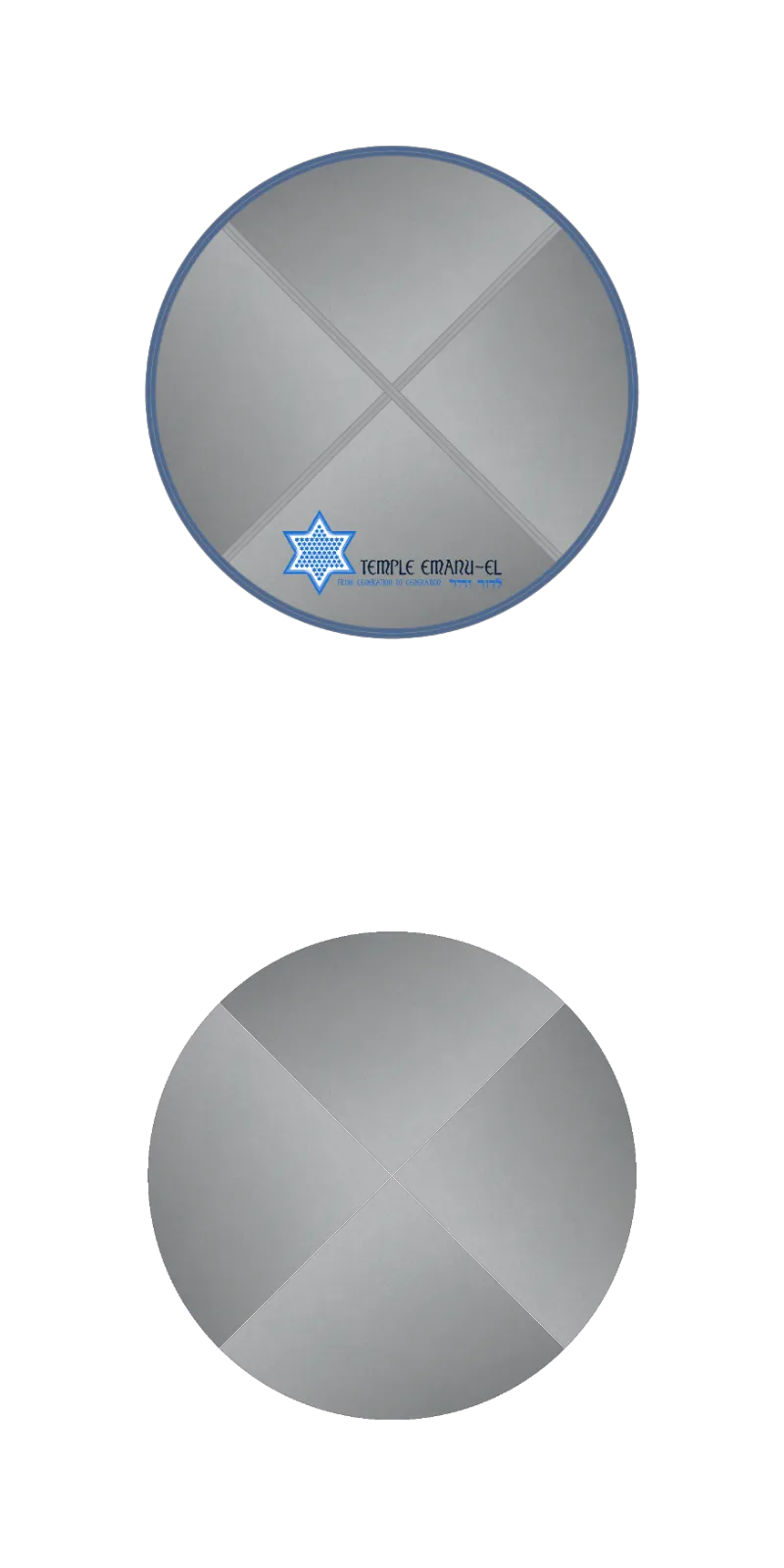 Custom Suede Kippah - Customer's Product with price 4.53 ID f-ZDftr7UalbHsS5UQOhVKqM