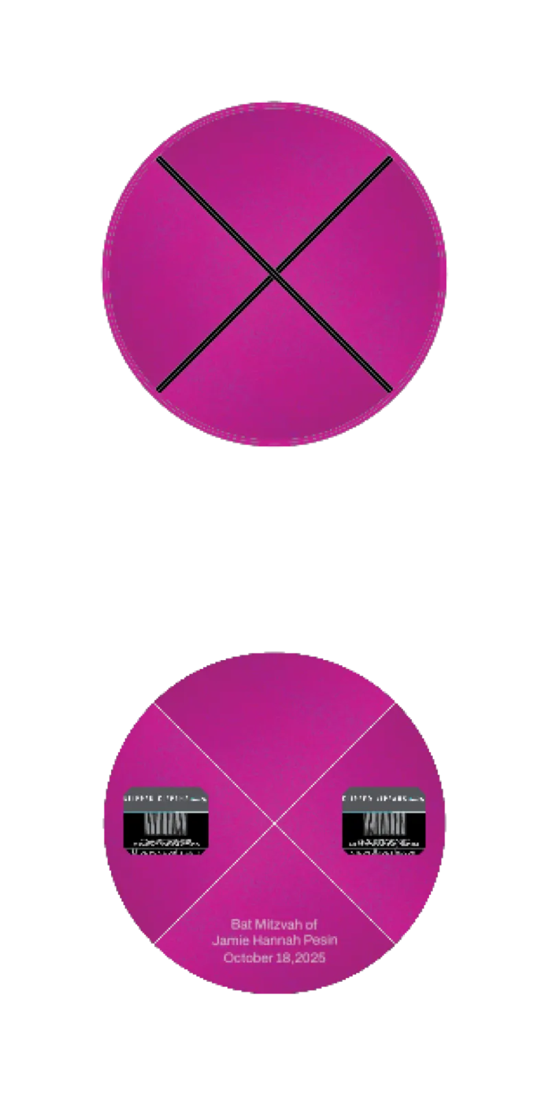 Custom Suede Kippah - Customer's Product with price 5.11 ID 8ph2BN1dDKX9H_pmVyPPmQqi