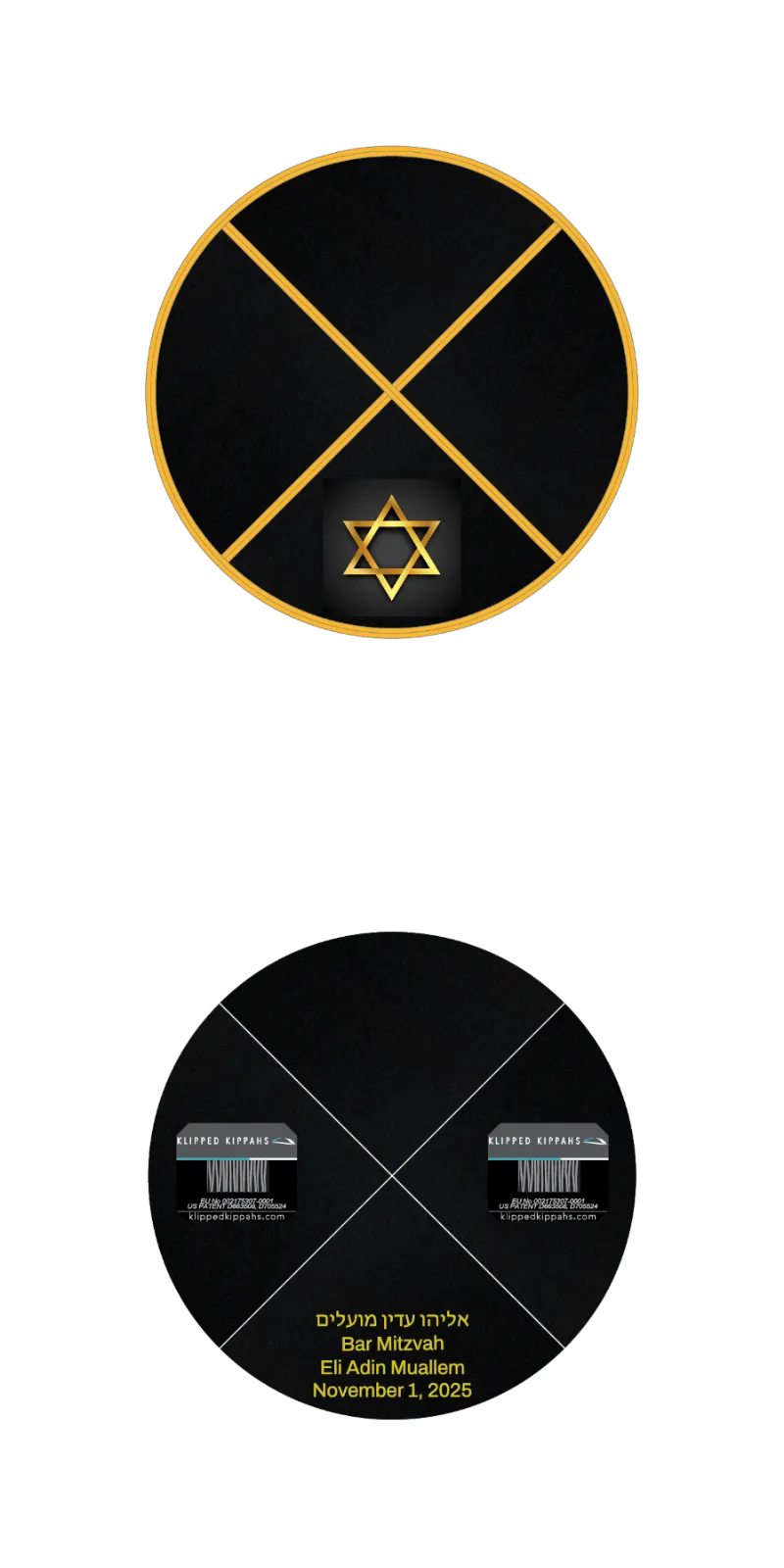Custom Suede Kippah - Customer's Product with price 5.71 ID Ci3aMf4oY6Y2wqX7--4e2JgE