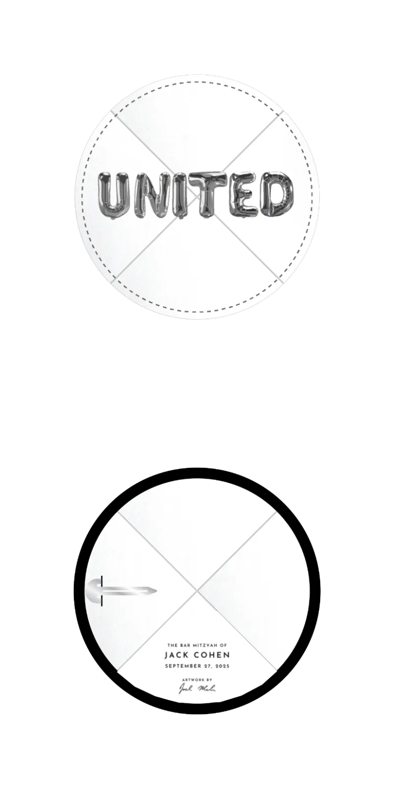 Custom Full Image Kippah - Customer's Product with price 6.90 ID eypJ2X6NkclWgCsJtHWPGZ2S