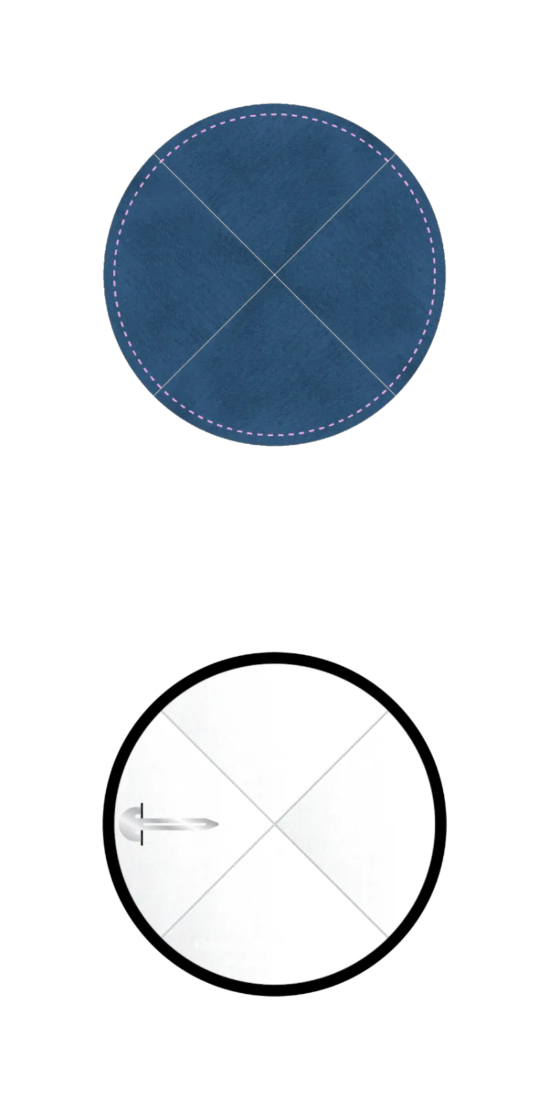 Custom Raw Silk Kippah - Customer's Product with price 3.25 ID 8IrQolUgoIVfl-3-sQ0YifMs